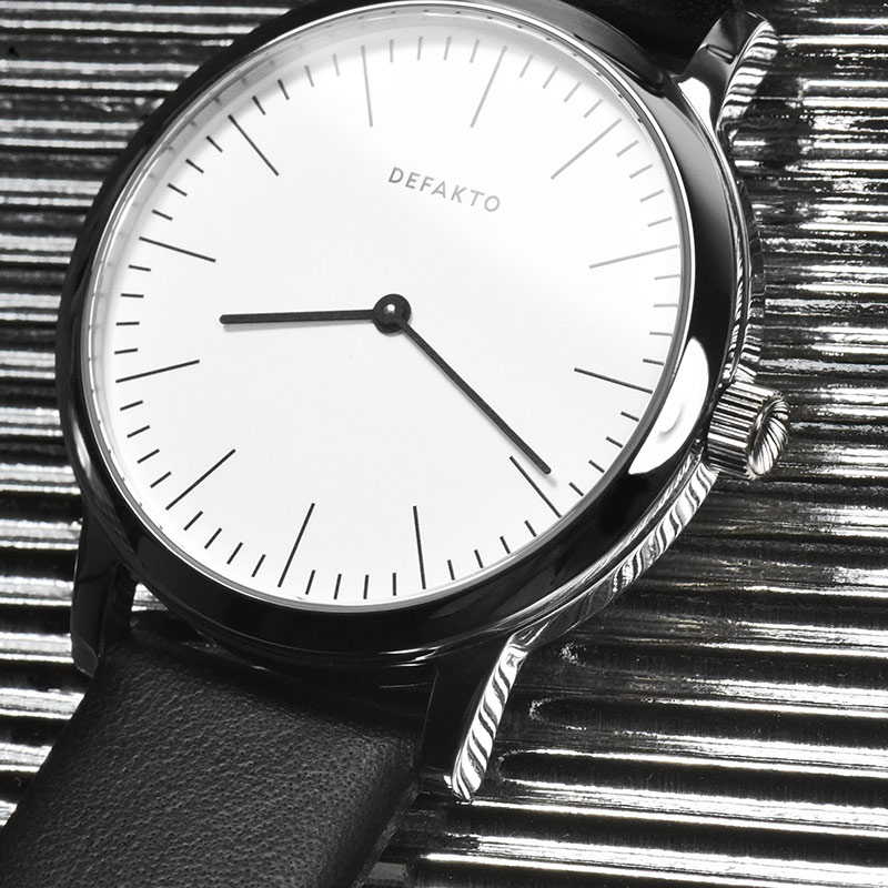 Defakto Watches Dialog, Minimal Design watches made in Germany Ickler Gmbh